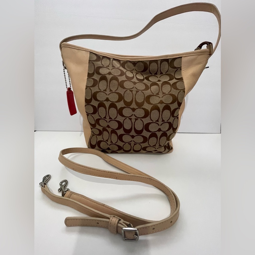 Coach Legacy Weekend Signature C Shoulder Bag, hobo-style bag crossbody